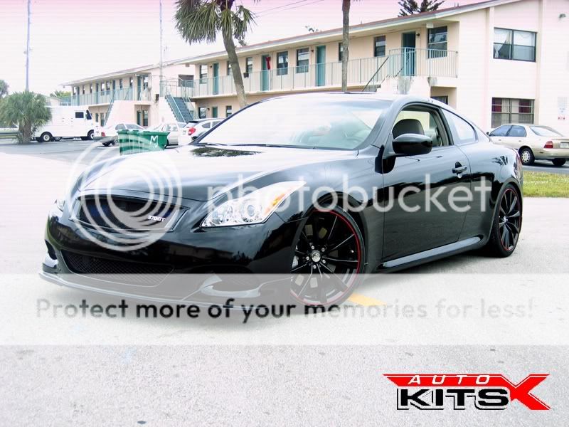 AUTOKITSX 08+ G37 Coupe Front Lip made in Carbon Fiber or Fiberglass